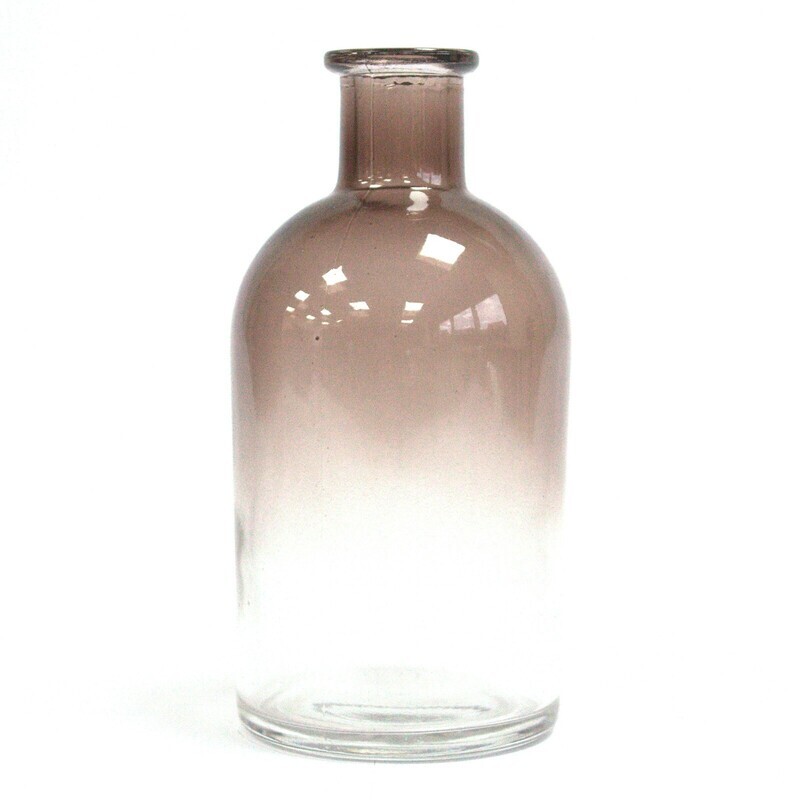 Antyczna butelka szklana - 250ml palona B06