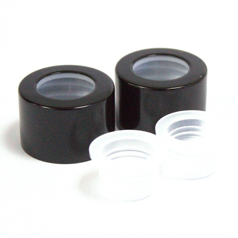 Nakrętka czarna - 3cm do butelek 100ml
