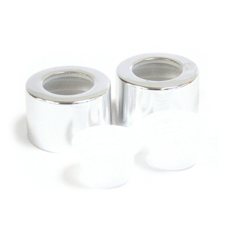 Nakrętka srebrna - 2,5cm do butelek 50ml