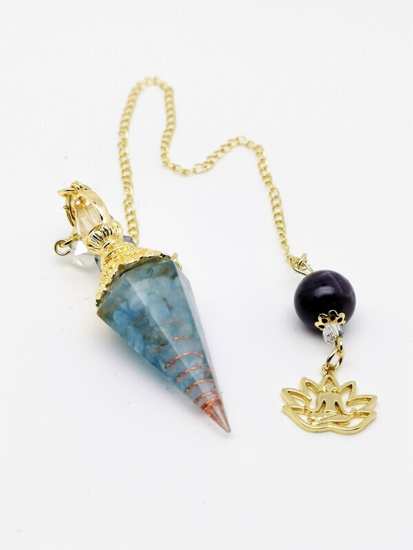 Wahadełko z orgonitem - Turkus - OW-02