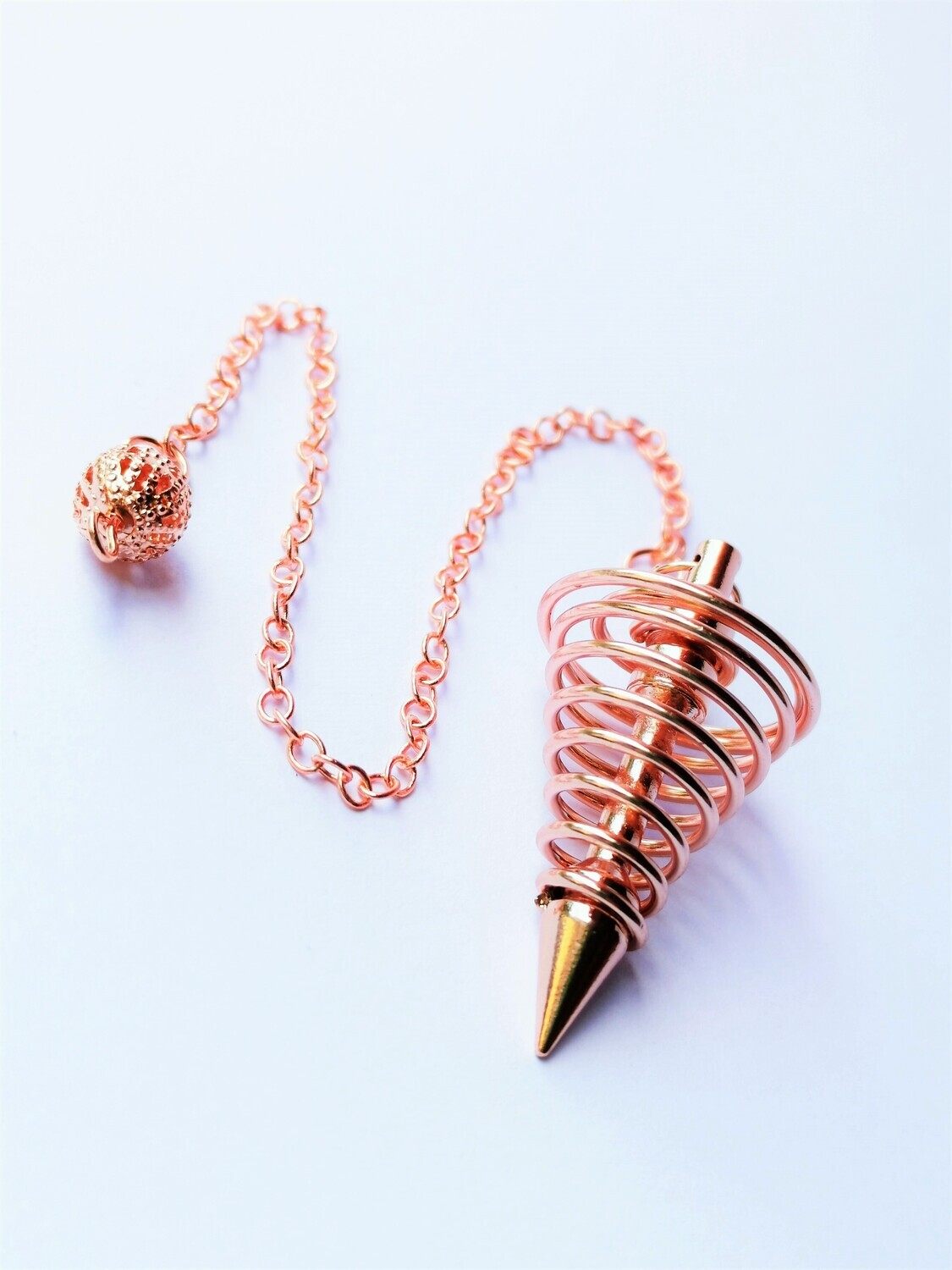 Wahadełko spiralne - Różowe Złoto - WS-04