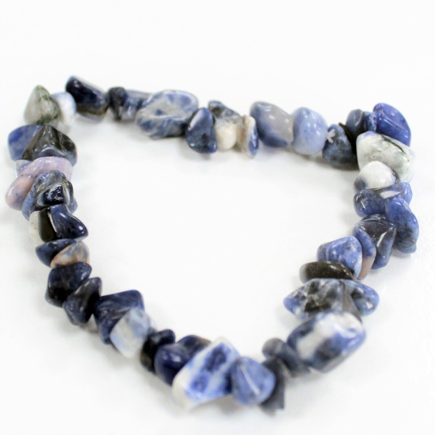 Bransoletka z kamienia - Sodalit