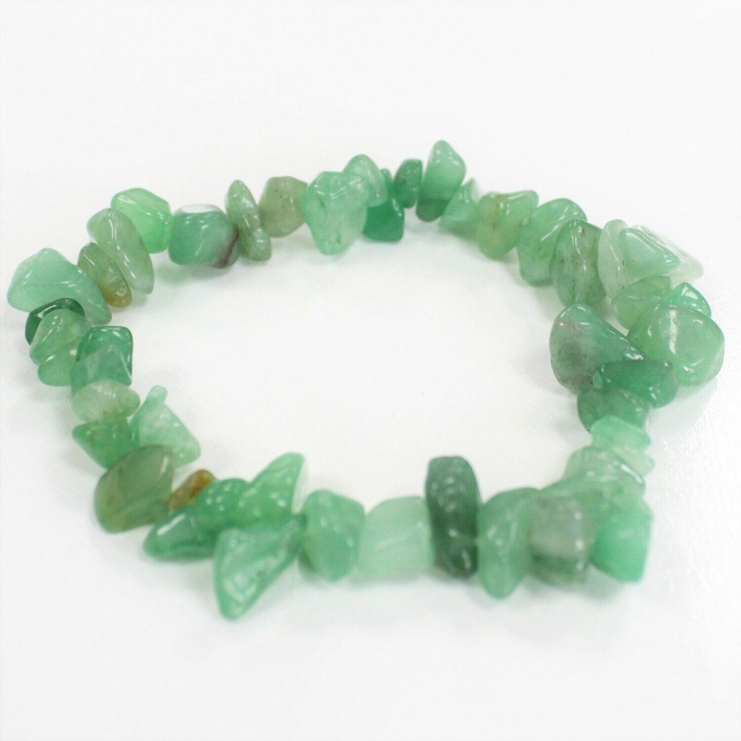 Bransoletka z kamienia - Awenturyn Zielony