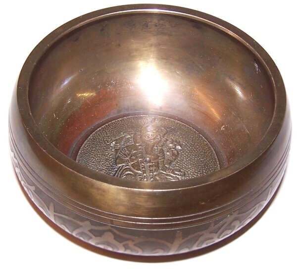 Misa Tybetańska 15cm - Duża misa Ganesh