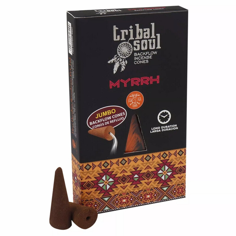 Kadzidełka BackFlow Tribal Soul - MIRRA Kadzidełka BackFlow Tribal Soul - MIRRA