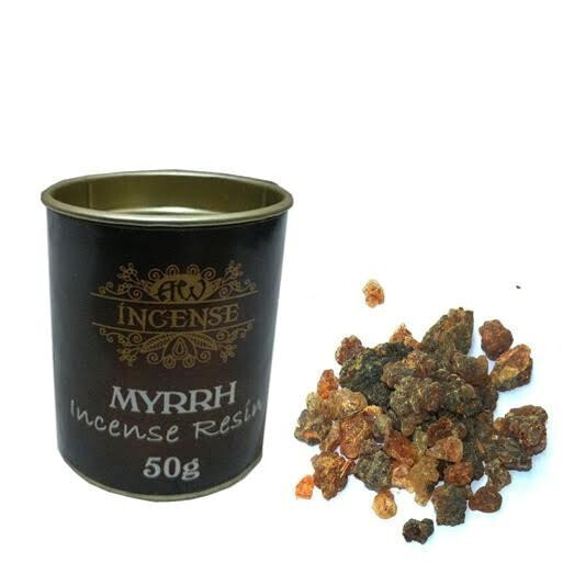 Kadzidło żywiczne w kubeczku 50g - Mirra