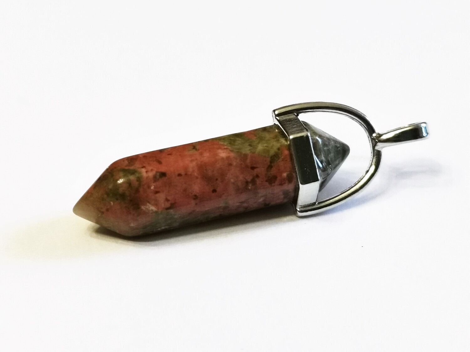 Wisiorek z kamieniem - Unakit