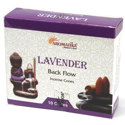 Kadzidełka BackFlow Aromatika - Lawenda