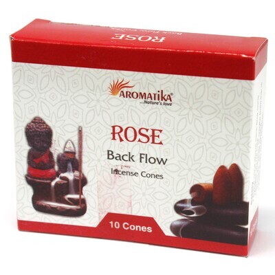 Kadzidełka BackFlow Aromatika - Rose