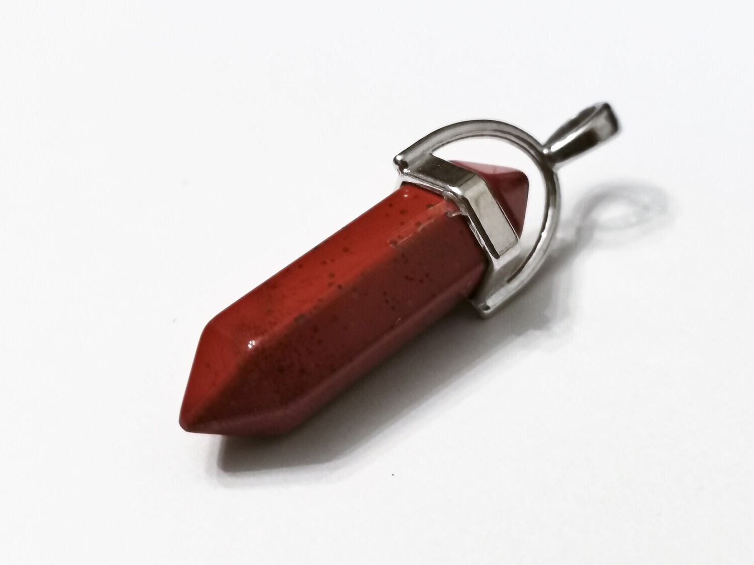 Wisiorek z kamieniem - Jasper czerwony