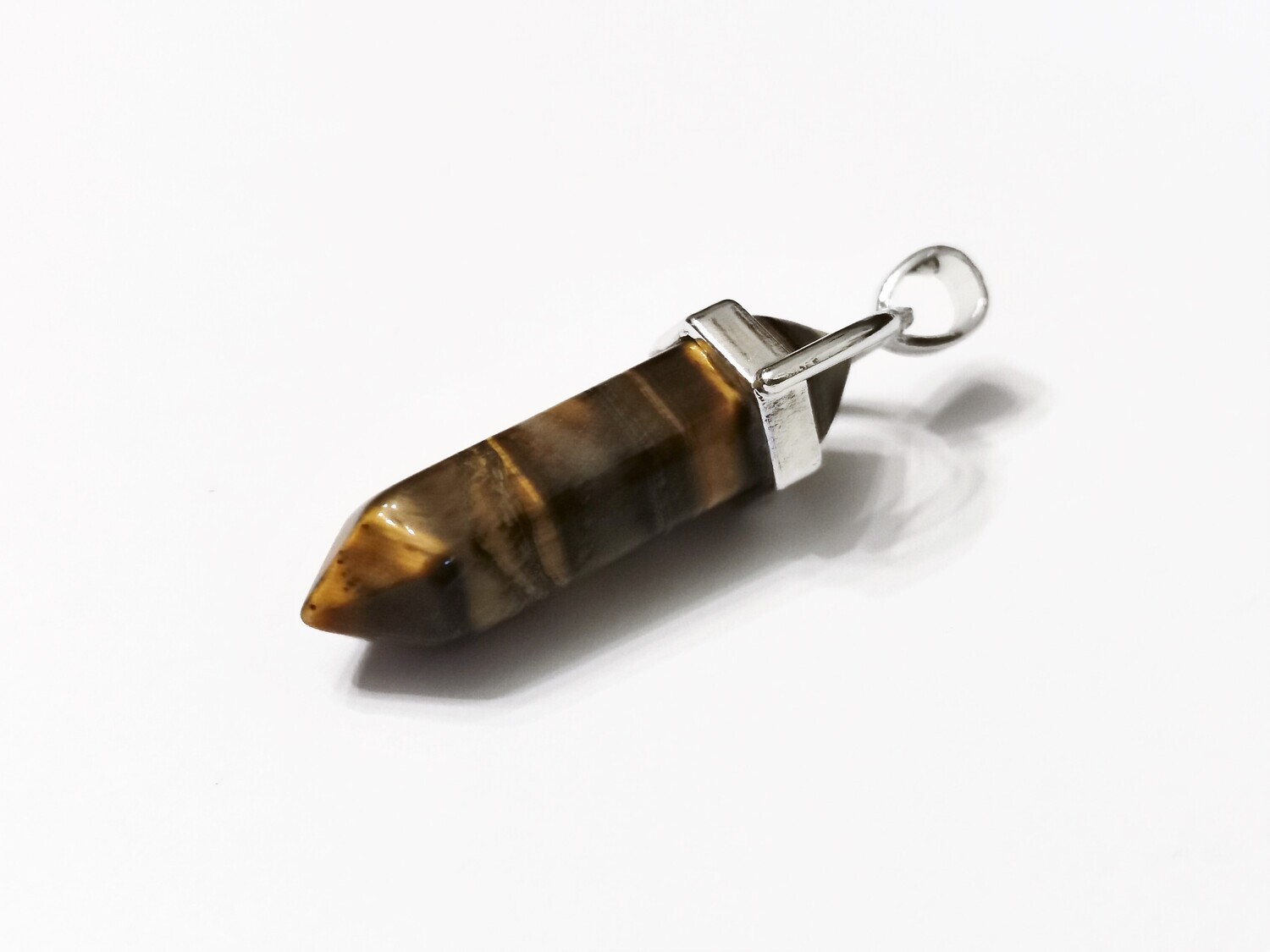 Wisiorek z kamieniem - Złote Tygrysie Oko