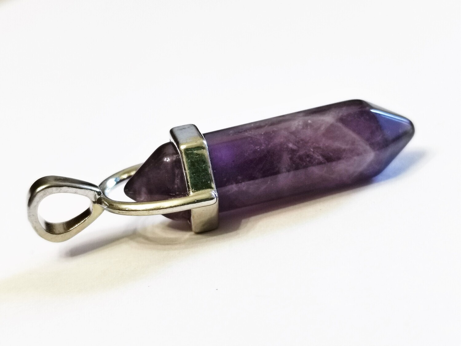 Wisiorek z kamieniem - Ametyst