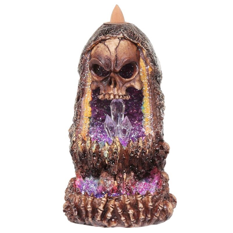 Kominek zapachowy BackFlow LED - Grota Czaszki