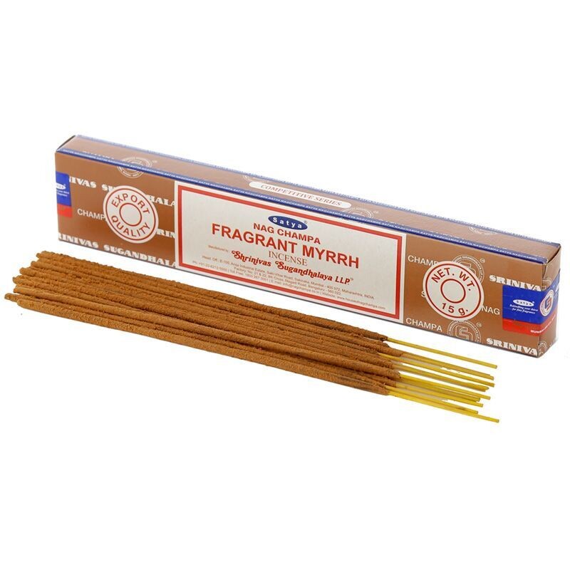 Kadzidełka Satya - FRAGRANT MYRRH Kadzidełka Satya - FRAGRANT MYRRH
