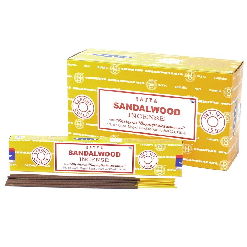 Kadzidełka Satya - SANDALWOOD