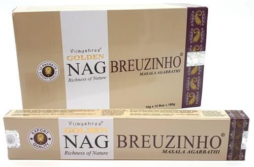 Kadzidełka Golden Nag - BREUZINHO Kadzidełka Golden Nag - BREUZINHO