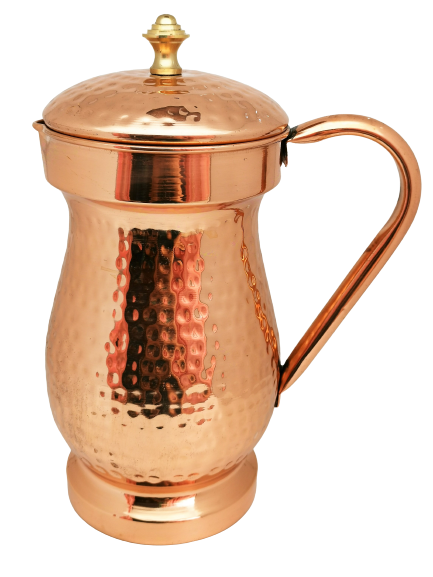 Dzbanek miedziany kuty 2,2l nr3