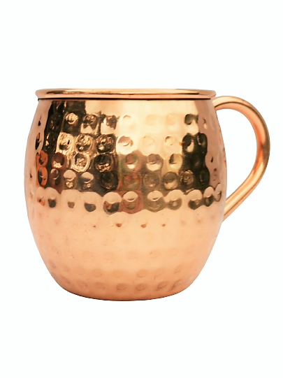 Kubek miedziany kuty 450ml nr 1