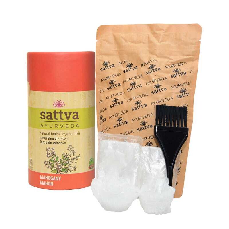 SATTVA Henna naturalna farba - Mahoń