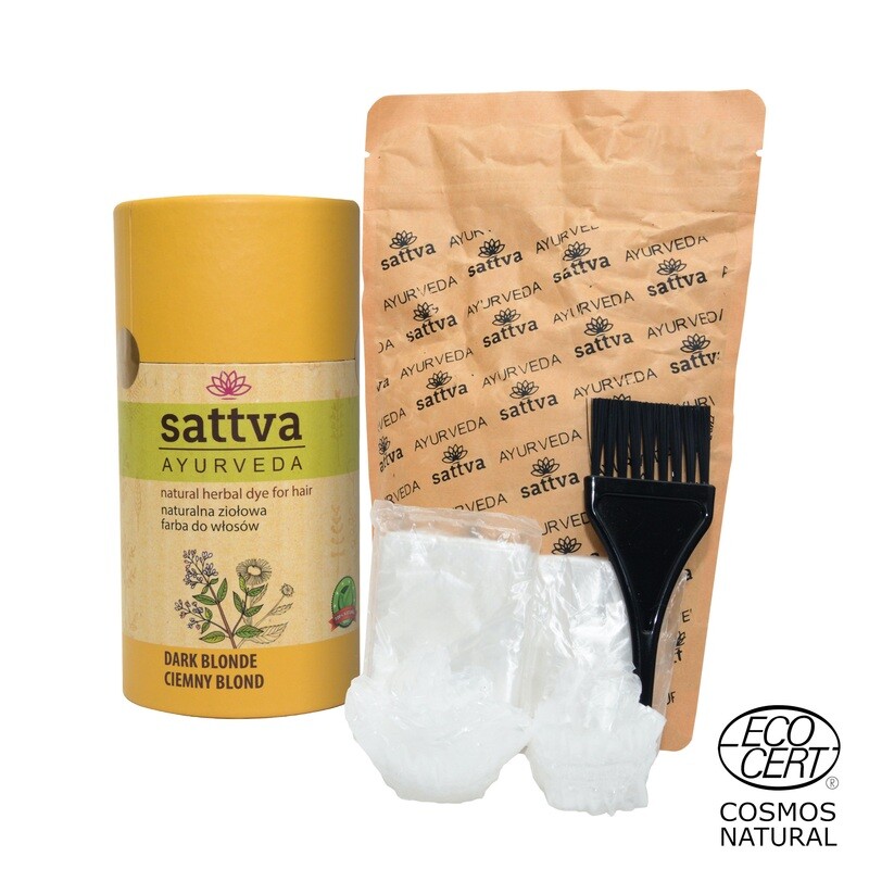 SATTVA Henna naturalna farba - Ciemny Blond