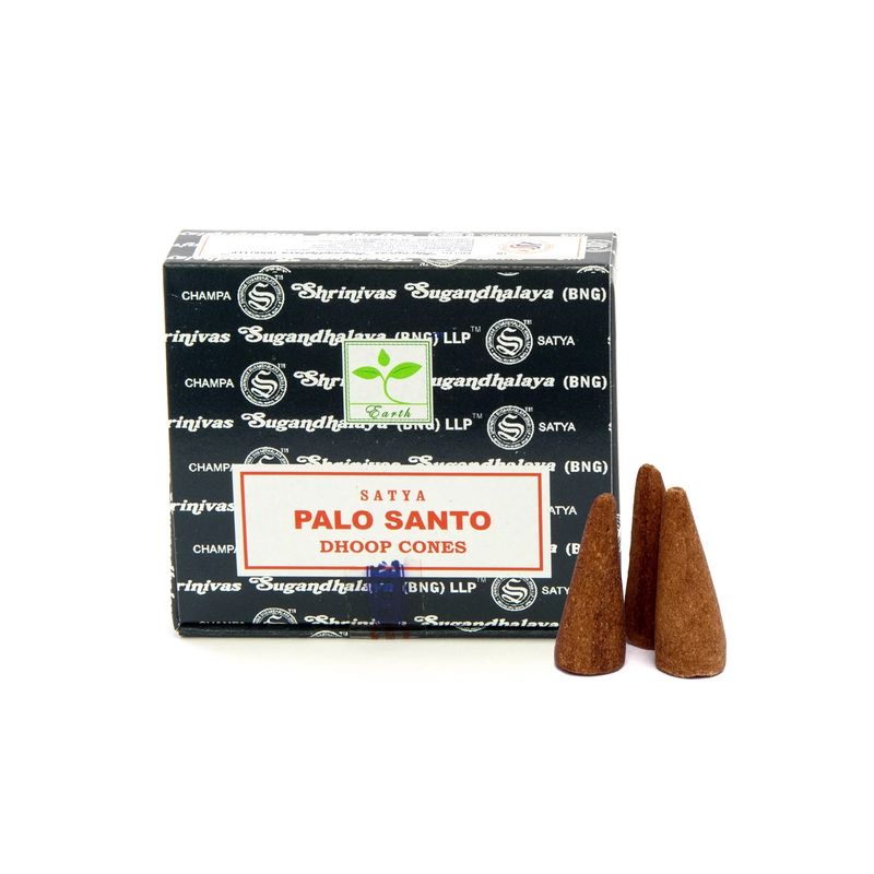 Kadzidełka Stożkowe Dhoop Satya - Palo Santo Kadzidełka Stożkowe Dhoop Satya - Palo Santo