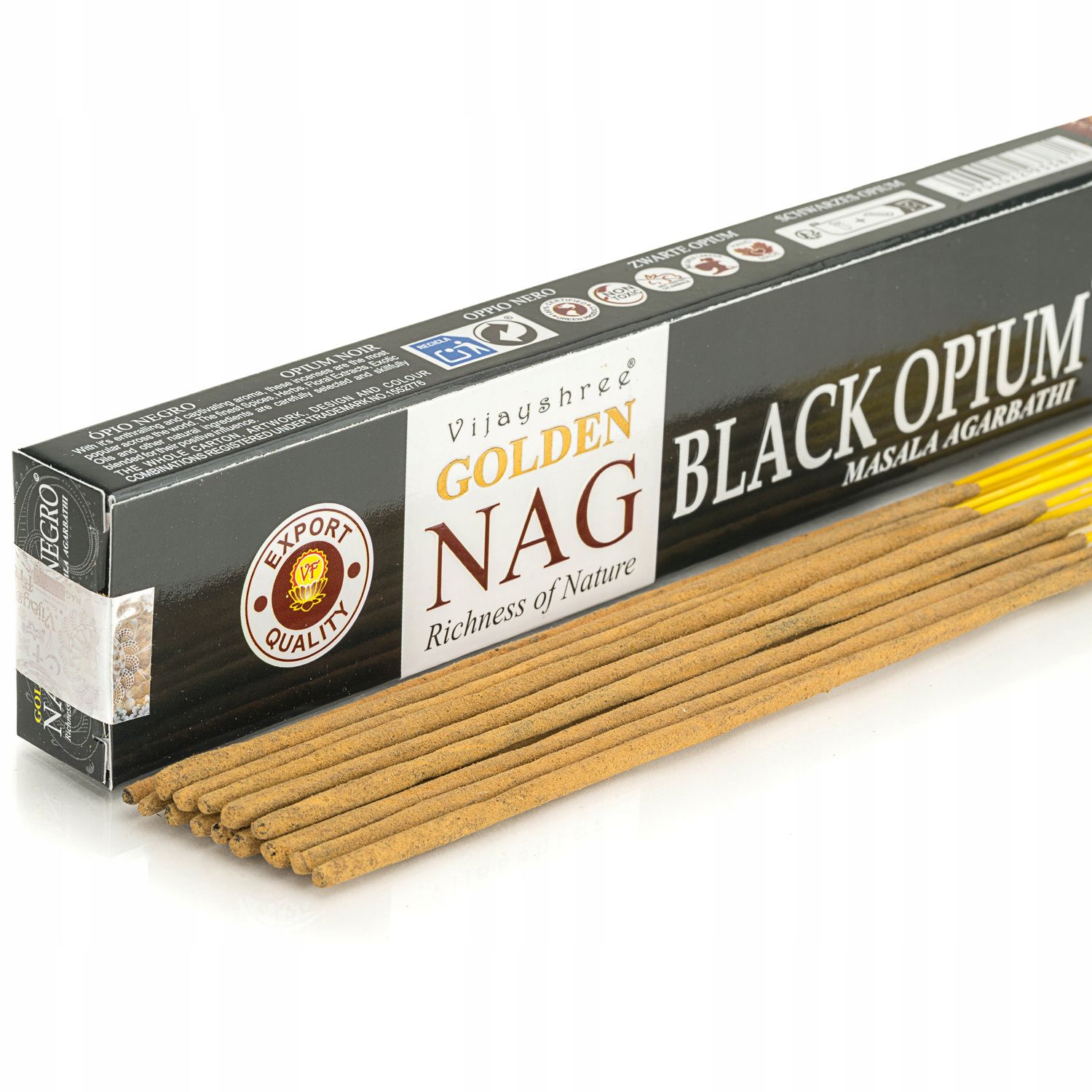 Kadzidełka Golden Nag 15g - Czarne Opium
