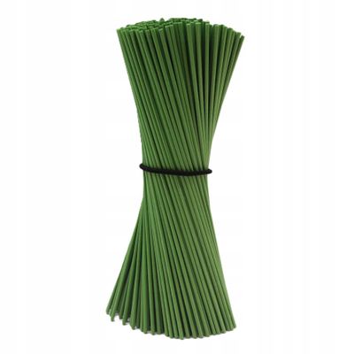 Patyczki rattanowe z włókna 3mm/25cm - Zielone