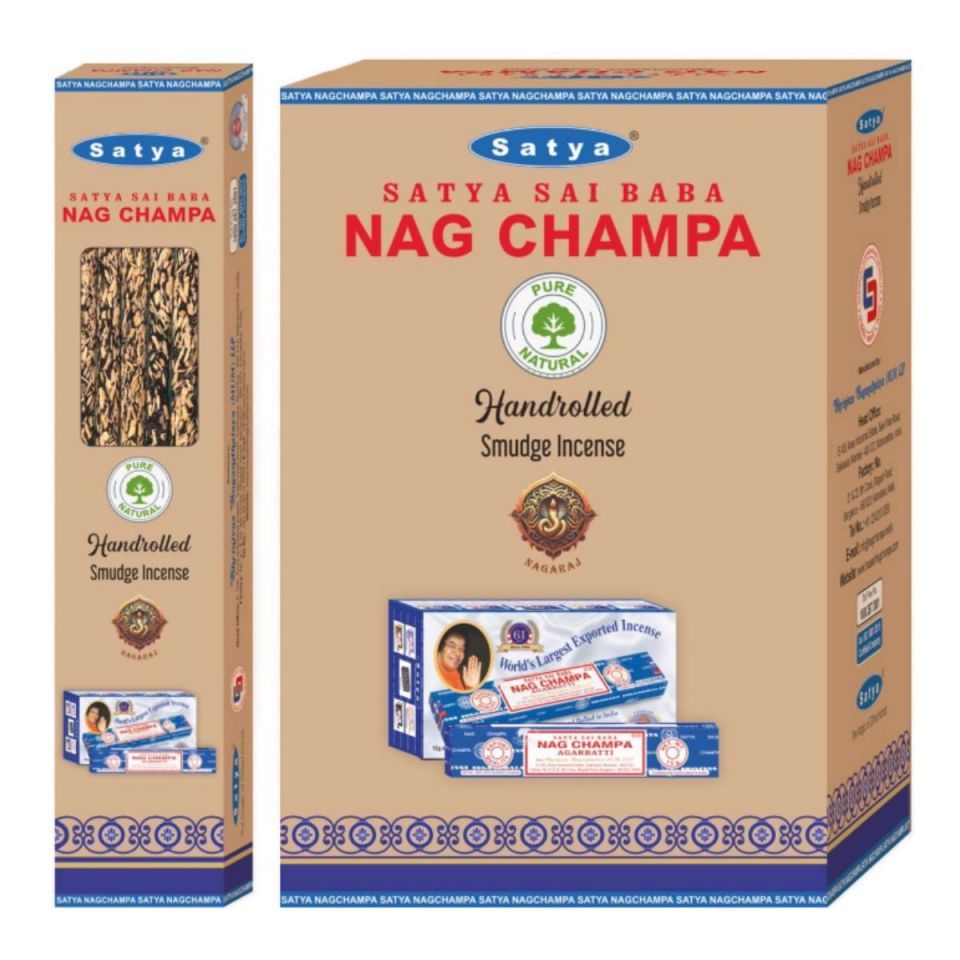 Kadzidełka Satya Handrolled Smudge - Nag Champa