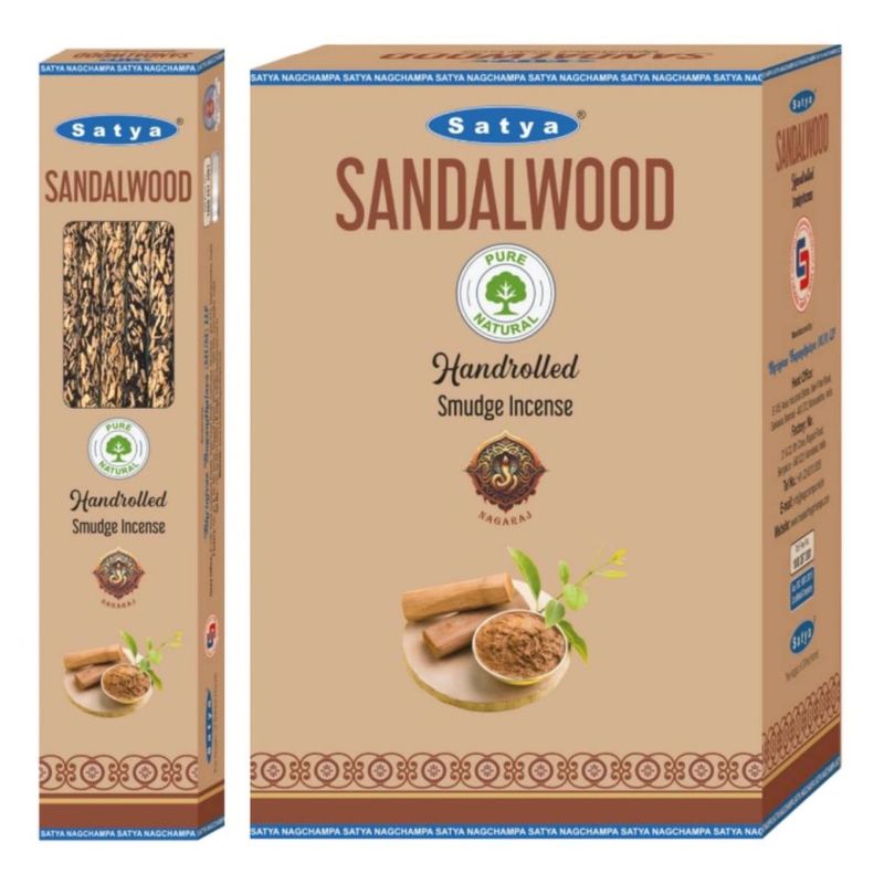 Kadzidełka Satya Handrolled Smudge - Sandalwood
