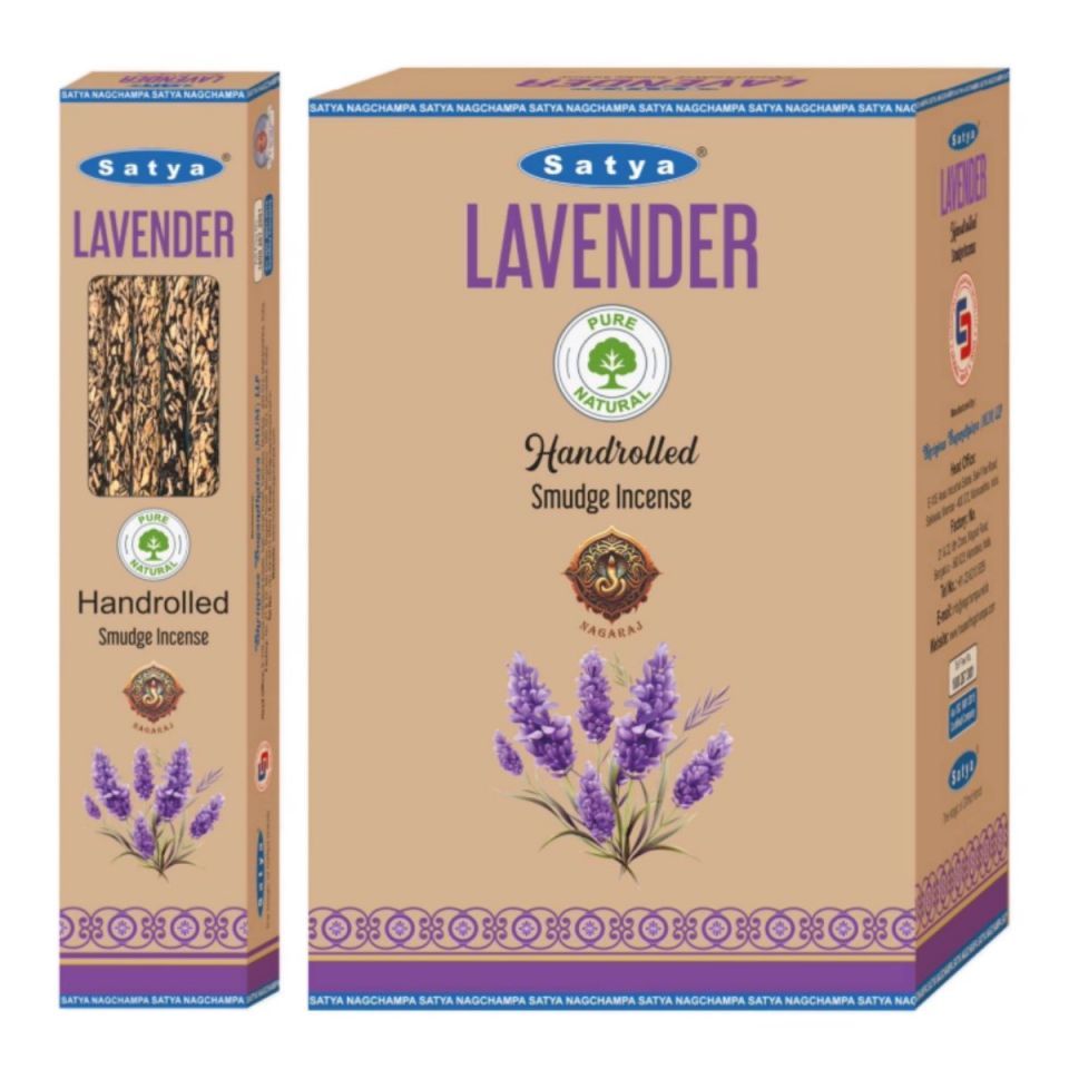 Kadzidełka Satya Handrolled Smudge - Lavender