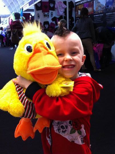 Disco Duck puppet