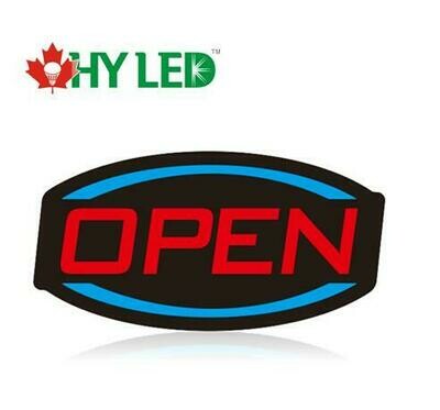 OPEN SIGN-17"X9"-HY-HL