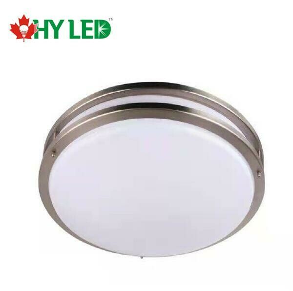 LED FLUSHMOUNT LIGHT FIXTURE 14&quot; 3/4/5K 26W HY HDR