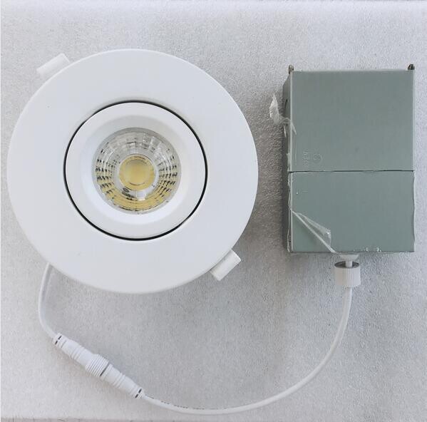 LED RECESSED LIGHT DL 4" WH 9W 3K/4K/5K C5205 HY LP