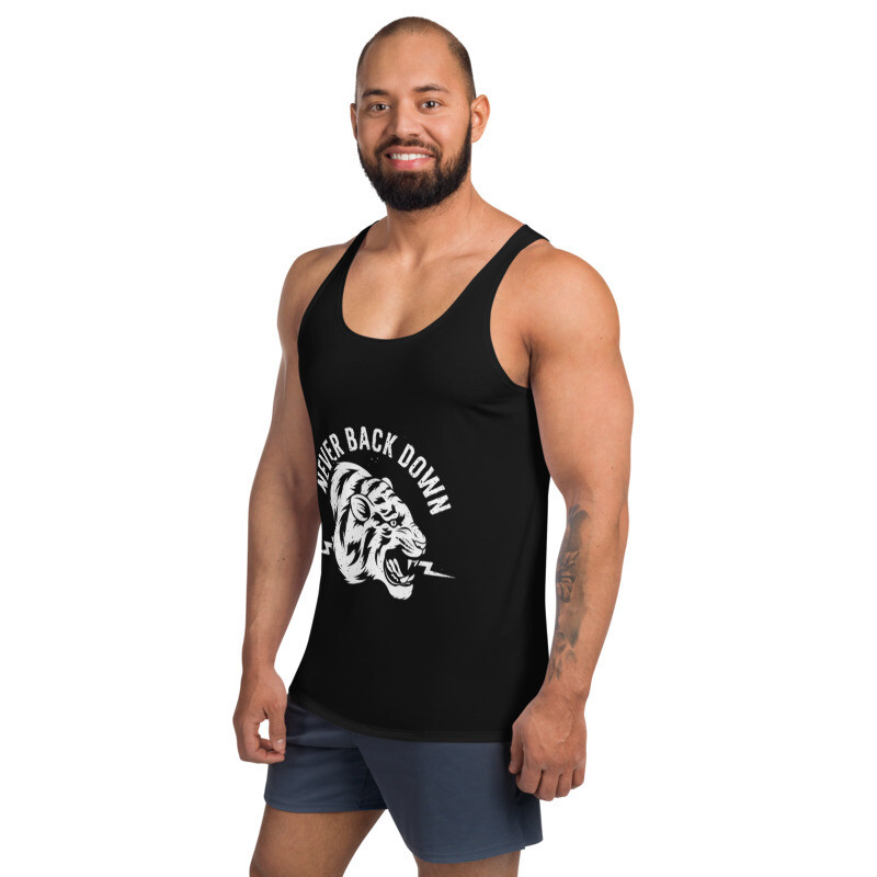 Men&#39;s Printed Gym Vest