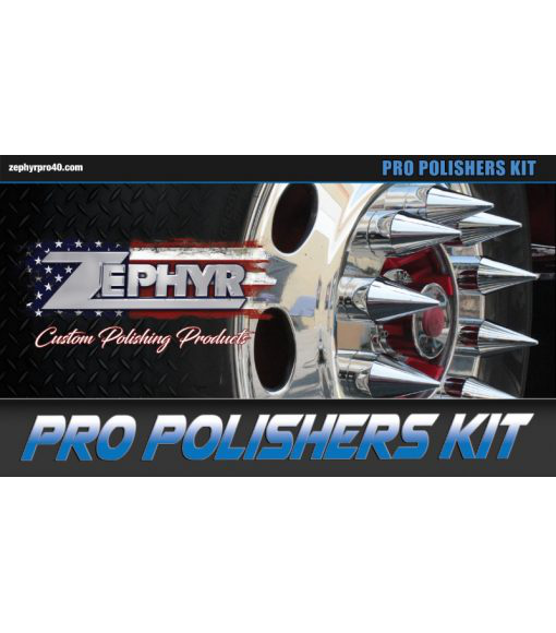 Zephyr 21 Piece Starter Buffing Kit - 4 State Trucks