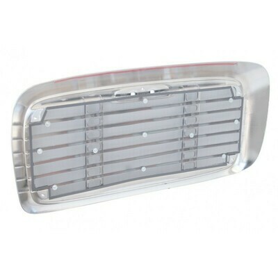 Replacement Grille with Bugscreen - Chrome for Freightliner Columbia 2000-2008