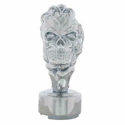Chrome Skull Skeleton Hand Shift Knob Kit Chrome Skull Skeleton Hand Shift Knob Kit