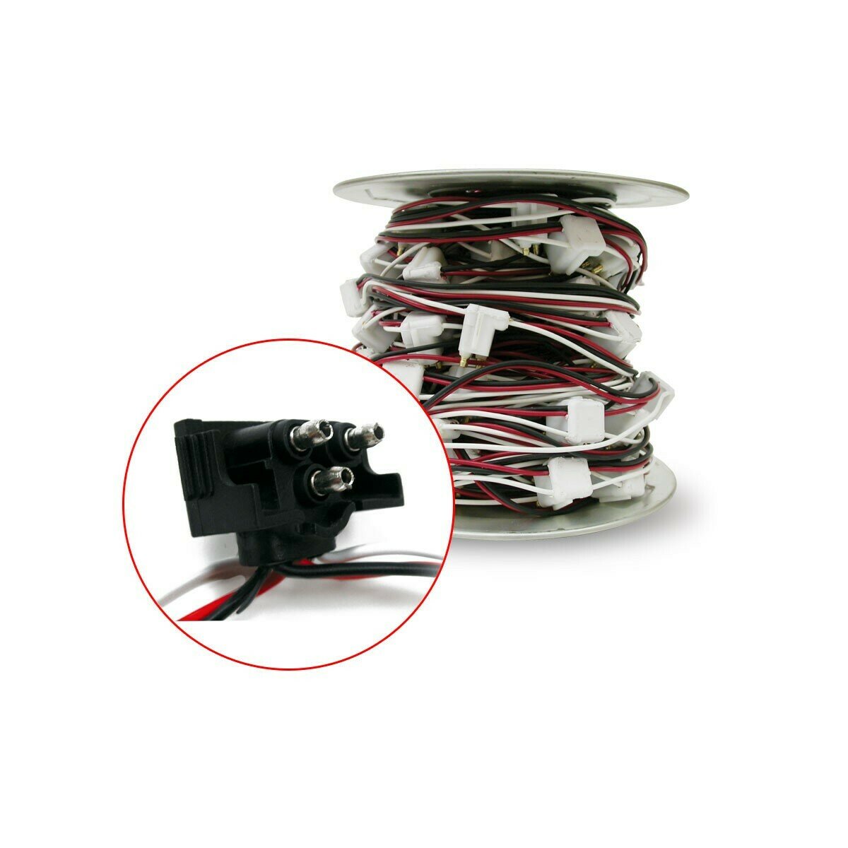 Trux Accessories 3 Prong Male Wire Harness w/ 12