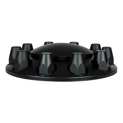ABサポーター United Pacific Matte Black Dome Axle Cover Combo Kit