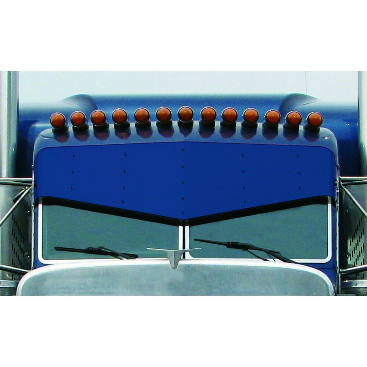 Trux Accessories 16" Slammed Paintable Sun Visor for Peterbilt Shop