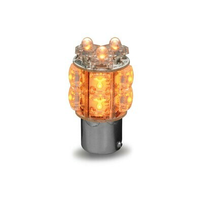 LED Lighting - Bulb - Stop / Tail - Amber - Twist In (13 Diodes)