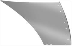 Stainless Steel Lower Hood Panels for Peterbilt 389