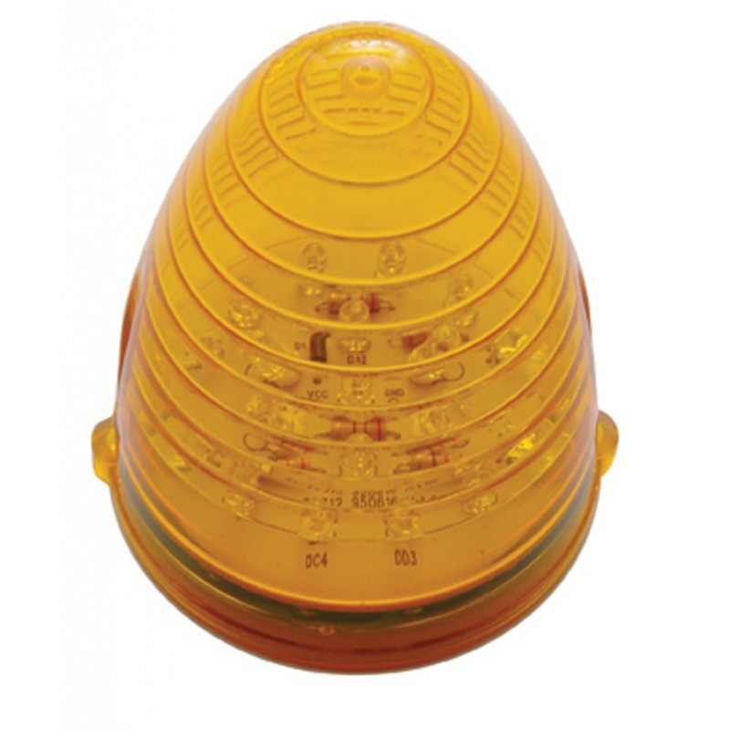 19 LED Beehive Grakon 1000 Cab Light with Amber or Clear Lens