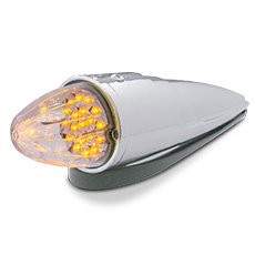 Grakon 1000 Style LED Cab Light (Amber LEDS w/ Clear Lens)