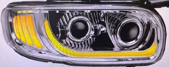 Peterbilt 389 LED Projector Headlight 