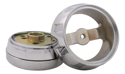 Steering Wheel Hub Kit 3 Hole Chrome for Kenworth/Mack/Peterbilt/Volvo/Western Star