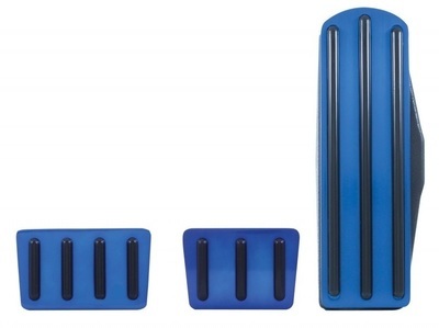 Blue Anodized Pedal Set for Freightliner