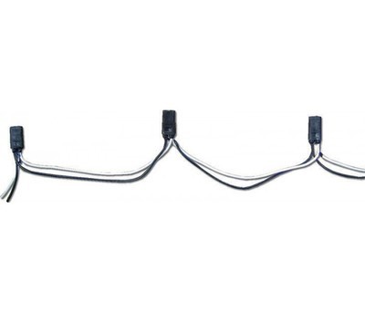 Double Terminal Pigtail Wire Harness with 12'' Spacing