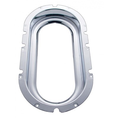 Chrome Interior View Window Trim for Peterbilt 379, 389, 388, 387, 386, 384